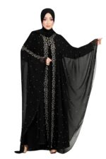 SS farasha burqa, Embellished Dubai Style free size suitable up to 70kg body weight - Image 5
