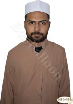 2 Pcs Black & White Islamic Hat Men Egyptian Kufi Kofi Koofi Fabric Mens Headwear Topi Imam El Shaarawy Cap Plain Prayer Muslim Egypt Arab Arabian Islam Mens Sha'rawi Worship Soft Comfortable - - Image 5