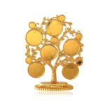 SUBHARTI Khwaja Darbar Islamic Muslim Tree Shape Showpiece - Allah Mohammed Quranic Ayats Printed - Image 6