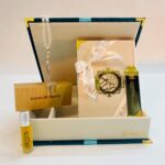 Luxury Islamic Gift Box with Velvet Quran | Premium Islamic Gift for All | Emerald Green | Medium Size Quran - Image 3
