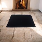 Achleshwar Combo Woolen Aasan - Premium Handcrafted Prayer & Meditation Mat Soft Comfortable | Black & Red | 23x30 Inch - Image 5