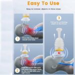 Anti Choking Device for Babies & Toddlers | Portable First Aid Choking Rescue Suction Device with 2 Mask Sizes | Infant Safety Emergency Tool | by Riyanshi Enterprise (Pack of 1) - Image 4