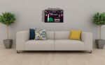 Kaaba and Madina Masjid Islamic Wall Sticker – 18x12 Inch Vinyl Poster – Self-Adhesive, Waterproof, and Removable – Ideal for Home, Prayer Room, and Religious Spaces - Image 3