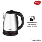 Pigeon By Stovekraft Amaze Plus 1.5 Litre Electric Kettle, Black By Stovekraft Kessel 1.2-Litre Multi-Purpose Kettle (Silver) 600 Watts, Black - Image 4