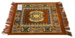 Kuber Industries Velvet Aasan/Pooja Meditation Multipurpose Velvet Rug Prayer Mat (CTKTC33953, Gold & Maroon, 2x2 ft), 2 Pieces, Rectangular - Image 7