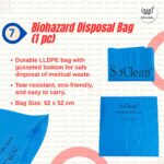 AED First Response Kit with CPR Mask, Nitrile Gloves, Razor Blade, Medical Scissors, Sterile Gauze Pads, Alcohol Swabs & Biohazard Bag – Emergency Survival Kit for AED Training & First Aid Use (1) - Image 7