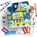 GiniMini DOT POP! Activity Kit for Kids 2–5 | 150+ Elements | Colour, Counting, Sorting & Matching Games | Early Learning, Motor Skills | Reusable, Mess-Free & Screen-Free Fun (DOTPOP) - Image 3