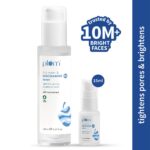 Plum 3% Niacinamide Face Toner (150ml) + 10% Niacinamide Serum (15ml) with Rice Water | Pore Tightening, Brightening & Acne Control | Alcohol-Free Skincare for Women & Men - Image 3
