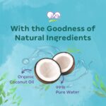 Himalaya Nature Touch Water Baby Wipes |72 Wipes - Pack of 1| 99% Pure Water | 100% Plant-Based Biodegradable Wipes | Organic Coconut Oil | for Sensitive Skin from Day 1 |Unscented - Image 5