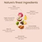 Naija Organics Rose Natural Bath Soap | Anti Aging, Chemical-Free, Skin Brightening Handmade Soap| Body Soap Bar | For Men & Women, All Skin Types - 100g - Image 4