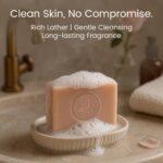 Naija Organics Rose Natural Bath Soap | Anti Aging, Chemical-Free, Skin Brightening Handmade Soap| Body Soap Bar | For Men & Women, All Skin Types - 100g - Image 5