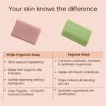 Naija Organics Rose Natural Bath Soap | Anti Aging, Chemical-Free, Skin Brightening Handmade Soap| Body Soap Bar | For Men & Women, All Skin Types - 100g - Image 6