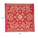Cloud7 Plastic Aasan | Outdoor Pooja Prayer Mat | Sitting Mat | Multi-Colour | Square Design | Size 1.5 × 1.5 Feet | Set of 6 Pcs. - Image 3