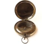 TSTE Nautical Handmade of Brass Ross London Marine Navigational Round Pocket Compass Antique Look Magnetic Compass for Outdoor Hiking, Camping Travelling - Image 3