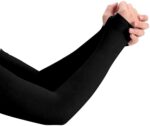 2 Pairs Biker/Sports Full Arm Fingerless Sleeves Gloves for UV, Dust, Summer, Sun Protection for men and Women - Image 3