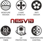 2 Pairs Biker/Sports Full Arm Fingerless Sleeves Gloves for UV, Dust, Summer, Sun Protection for men and Women - Image 5