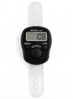 Digital Finger Ring Tally Counter with LCD Display, LED Light, Reset Button(Pack of 1) (Black) - Image 4