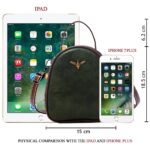 INOVERA (LABEL) Women's Inovera Cross-Body Shoulder Sling Bag Mobile Purse Handbag With Adjustable Strap - Image 3