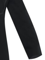 AL-AHAD Men's Collar Stitch Thobe - Mandarin Collar with Contrast Stitching - Elegant Traditional Islamic Attire - Image 7