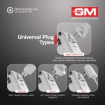 G+ 70W TravelEase Pro Adapter with 75cm Retractable Cable | Universal Travel Adapter | Dual USB Ports, Multi-Plug Charger with GaN Fast Charging | Worldwide Compatibility. - Image 5