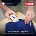 G+ 70W TravelEase Pro Adapter with 75cm Retractable Cable | Universal Travel Adapter | Dual USB Ports, Multi-Plug Charger with GaN Fast Charging | Worldwide Compatibility. - Image 8