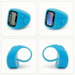 Electronic Wood-Grain Hand Tally Counter with Built-in Compass & Red Tassel – Digital Prayer Bead/Tasbih Clicker with LCD Display and Reset Function (Model No 506) - Image 3