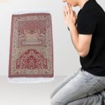 CLUB BOLLYWOOD® Prayer Mat 65Cmx110cm Large Thick Durable Muslims Mat for Kids Men Women Style B | Rugs & Carpets | Rug Pads & Accessories| Rug Pads & Accessories| Rug Pads & Accessories|1 Prayer Mat - Image 7
