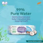 Himalaya Nature Touch Water Baby Wipes (Unscented) | 99% Pure Water | 100% Plant-Based Biodegradable Wipes | Organic Coconut Oil | for Sensitive Skin from Day 1 | 72 Wipes X Pack of 3 - Image 3