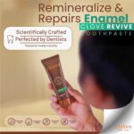 Clove Revive Toothpaste , FREE ₹2000 Dental Treatment/ Services With Every Pack , Enamel Remineralization & Repair , Relieves Sensitivity from Sweet & Sour Triggers , Cavity Protection & Fresh Breath , Paraben-Free, Safe formula, 100g - Image 7