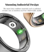 Smart Ring with Health Tracking, Multisport Modes - Ultra Waterproof IP68, 7 Days Battery Life, Ideal Gifts for Occasions - App Compatible for Android for iOS - Image 5