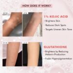 mCaffeine Brightening Tan Removal Soap - 1% Kojic Acid & Glutathione -Pack of 3x100g | Niacinamide, Glycolic Acid - Reduce Dark Spots | Tangy Guava Perfumed Bar | Moisturizing Bath Soap for Women, Men - Image 4