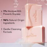mCaffeine Brightening Tan Removal Soap - 1% Kojic Acid & Glutathione -Pack of 3x100g | Niacinamide, Glycolic Acid - Reduce Dark Spots | Tangy Guava Perfumed Bar | Moisturizing Bath Soap for Women, Men - Image 5