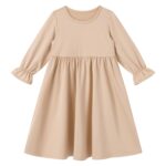 ODASDO Newborn Infant Baby Girls Muslim Abaya Prayer Dress with Hijab Middle East Arabian Dubai Robe Ramadan Eid Clothes - Image 4