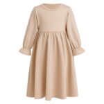 ODASDO Newborn Infant Baby Girls Muslim Abaya Prayer Dress with Hijab Middle East Arabian Dubai Robe Ramadan Eid Clothes - Image 7