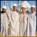 6 Pcs Eid Muslim Prayer Kufi Hat for Men Boys Prayer Headwear Cap Islamic Beanie Skull Cap Embroidery Kofia Topi - Image 6