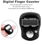 Mini Hand Tally Counter Finger Ring Digital Electronic Head Count, Jap Counter Machine for Mantra Jap Cricket Umpire and Various Counting Purpose Small(Color May Vary) (Pack of 1 PIS) - Image 4