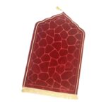 Creations Islamic Muslim Prayer Rug Flannel Carpet Soft 25.5x45inch for Kids Men Women Style EHome & Garden|Rugs & Carpets|Door Mats & Floor Mats - Image 5