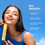 Foxtale SPF 70 Gel-Cream Sunscreen for Oily Skin | Oil Control Sunscreen with PA++++ & Niacinamide | UVA UVB Protection | Prevents Tan | Lightweight, Pore-minimising, No White Cast | 50ml - Image 3