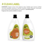 BubbleNut Wash Dishwash Liquid Fragrance Free, Unscented, Free and Clear, Natural, (1000 ml), Herbal, Soap nuts based, Ecofriendly, Baby safe, Dishwashing liquid (1 litre) - Image 6