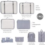 Travel Organizer, Packing Cubes for Travel, Travel Essentials, Toiletry Bag, Packing Bags for Clothes, Travel Organizer for Women, Travel Pouch, Packing Cubes Travel Organizer - Image 3