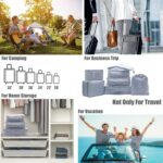 Travel Organizer, Packing Cubes for Travel, Travel Essentials, Toiletry Bag, Packing Bags for Clothes, Travel Organizer for Women, Travel Pouch, Packing Cubes Travel Organizer - Image 8