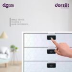 Dorset DG 305 Fingerprint Lock for Drawer & Cabinets | Biometric Lock with 40 Fingerprint Access | Keyless Furniture Drawer Lock | Suitable for Home & Office - Ideal Door Thickness 15-24 mm | Black - Image 6