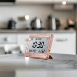 MYADDICTION Muslim Prayer Clock Digital Clock Table Clock Party Azan Alarm Clock Islamic Gold White Screen - Image 10