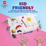 Cello ColourUp Celebration Kit | Colour Set for Kids with Crayons, Sketch Pens, Coloured Pens & Activity Book | Perfect for Kids Gifting & New Year Gift - Image 5