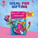 Cello ColourUp Celebration Kit | Colour Set for Kids with Crayons, Sketch Pens, Coloured Pens & Activity Book | Perfect for Kids Gifting & New Year Gift - Image 6