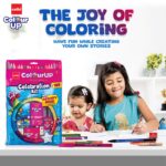 Cello ColourUp Celebration Kit | Colour Set for Kids with Crayons, Sketch Pens, Coloured Pens & Activity Book | Perfect for Kids Gifting & New Year Gift - Image 7