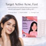 OVIOL Acne Pimple Patch for Face (72 dots) | Waterproof Patches for Active Acne | Absorbs Pimple Overnight and Reduces Excess Oil | Facial Patches with 100% Hydrocolloid (72 PATCHES) - Image 3
