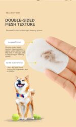 RAMDEV Enterprise Pet Wipes for Cleaning Eye Tear Stain, Fresh Scent Wet Wipes for Cat and Dog Grooming, Non-Woven Cleaning Pet Wet Wipes Non-irritating Cat Ear Wipes (Pack of 200 Wipes). - Image 3