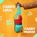 AIVIN Drip Snap Pouch Bag for Men & Women | Multi-Color Waist Pack & Crossbody Sling Bag | Adjustable Strap | Zippered Travel & Everyday Utility Bag - Image 5
