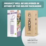 MILTON Navi 800 2-in-1 Lid Sip or Gulp Water Bottle 800 ml | Sturdy Handle I BPA Free| Food-Grade | One-Touch Open | Leak-Proof | Ideal for Office, School, College, Gym, Black - Image 6